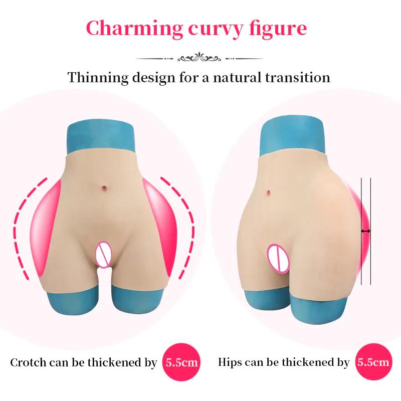 Bionic Giant-Hip Silicone Butt Pants
