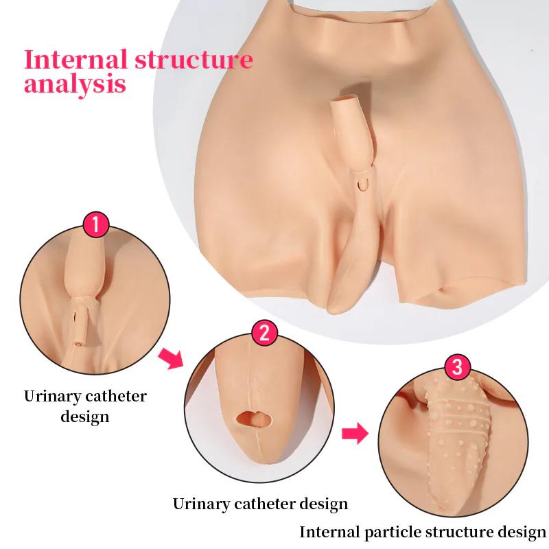 Bionic Giant-Hip Silicone Butt Pants