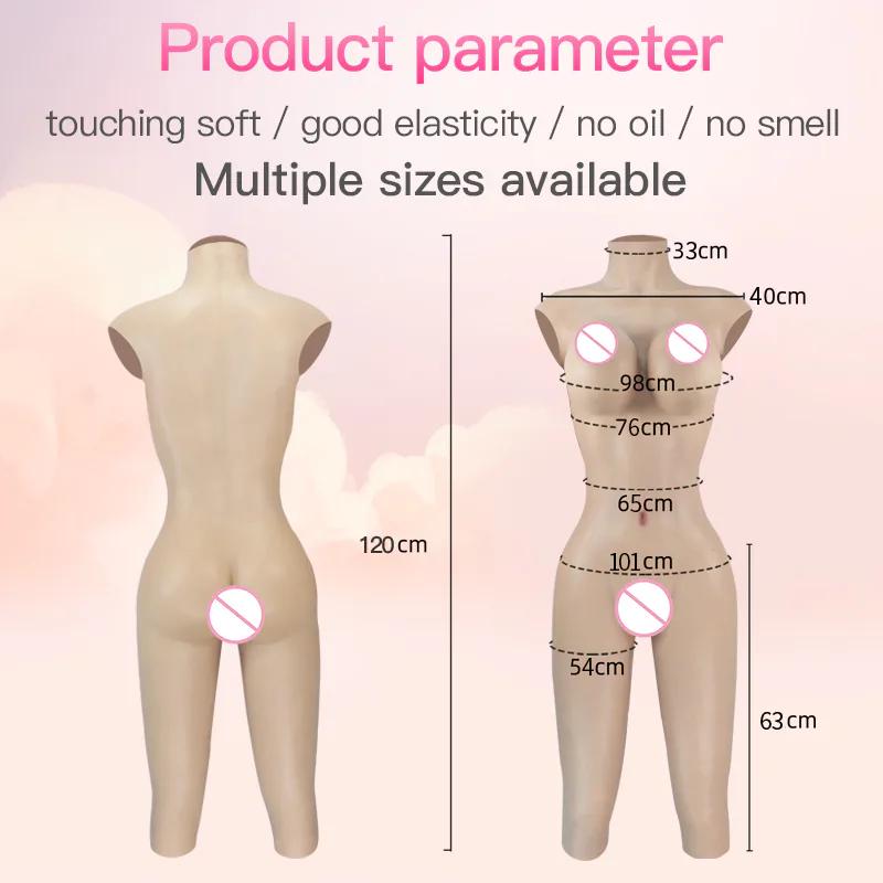 Mid-length Silicone Bodysuit with Cap Sleeves