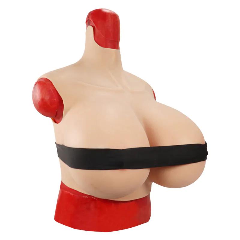 T-2 Heavy-Weight Silicone Breastplate — Ultra-Realistic Feel