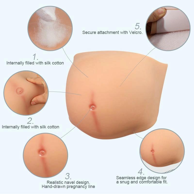 Silicone Pregnant Belly