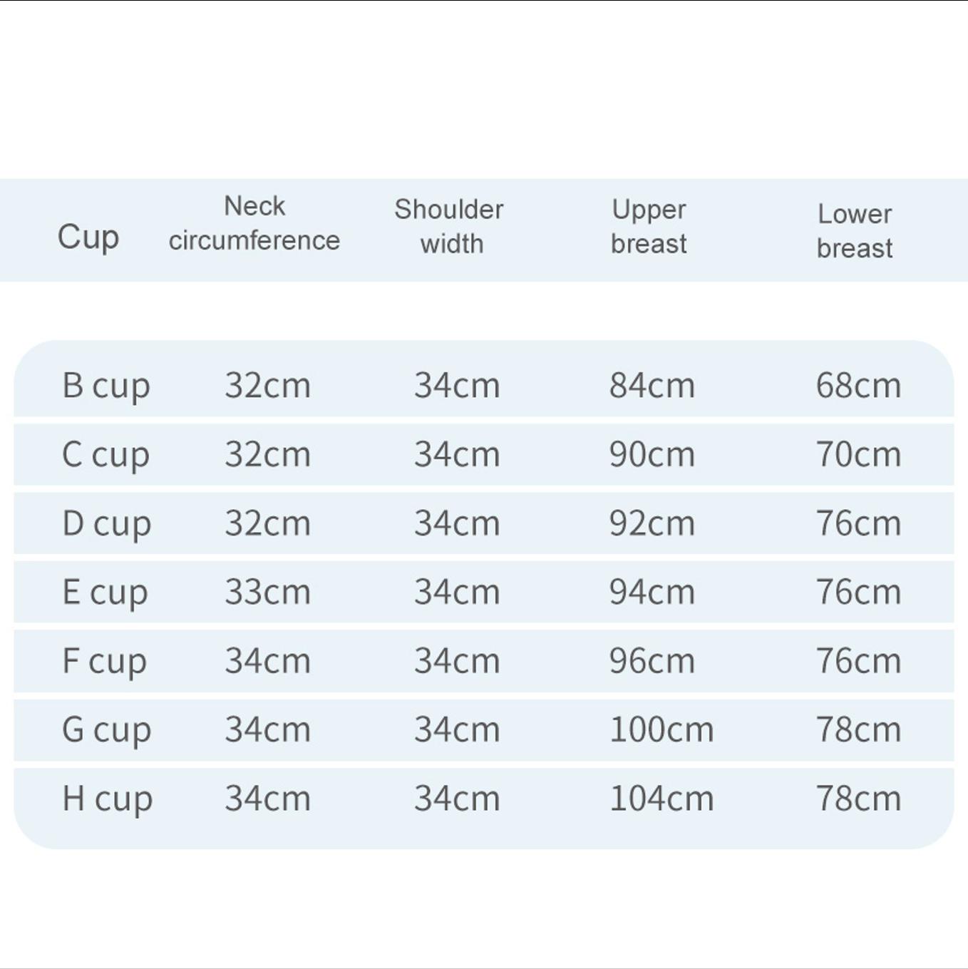 B-H Cup High Neck Short-sleeve Silicone Breastplate