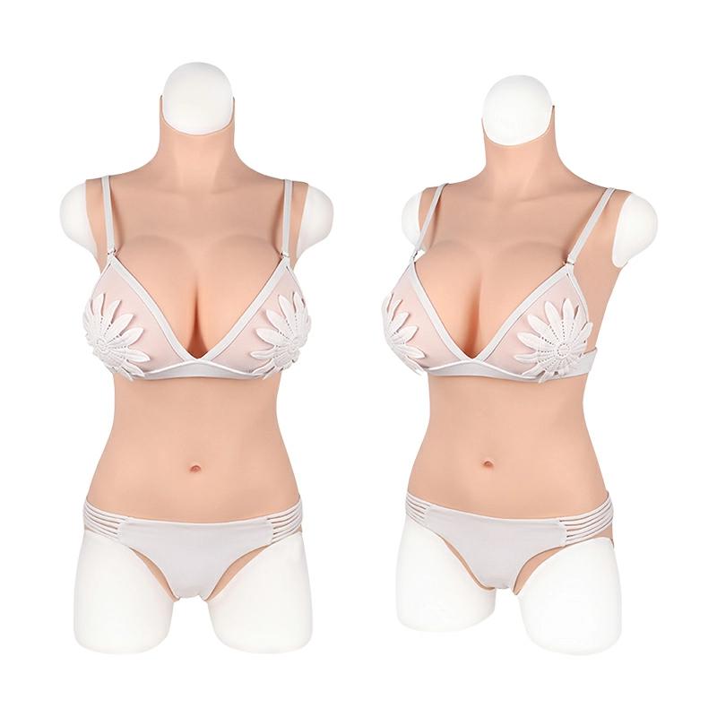 B-E Cup Swimwear Design Silicone Bodysuit with vaginal tube