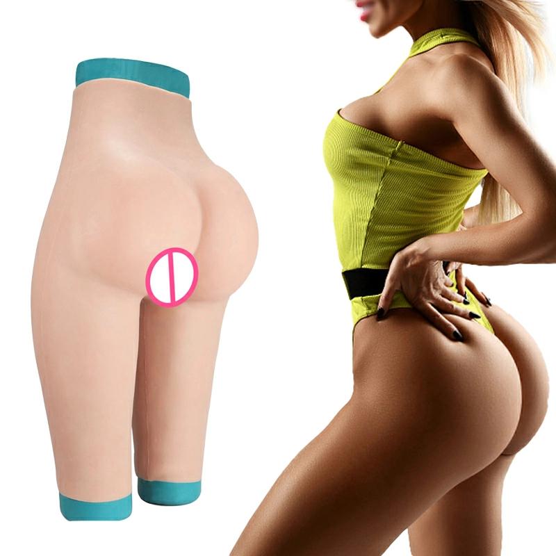 Half Length Silicone Hip Enhancer Vaginal Pants