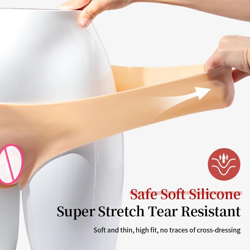 Silicone Vaginal Panties Brief