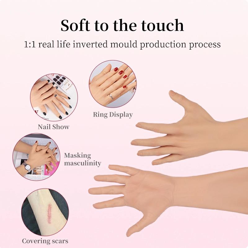 Skin Texture Silicone Gloves