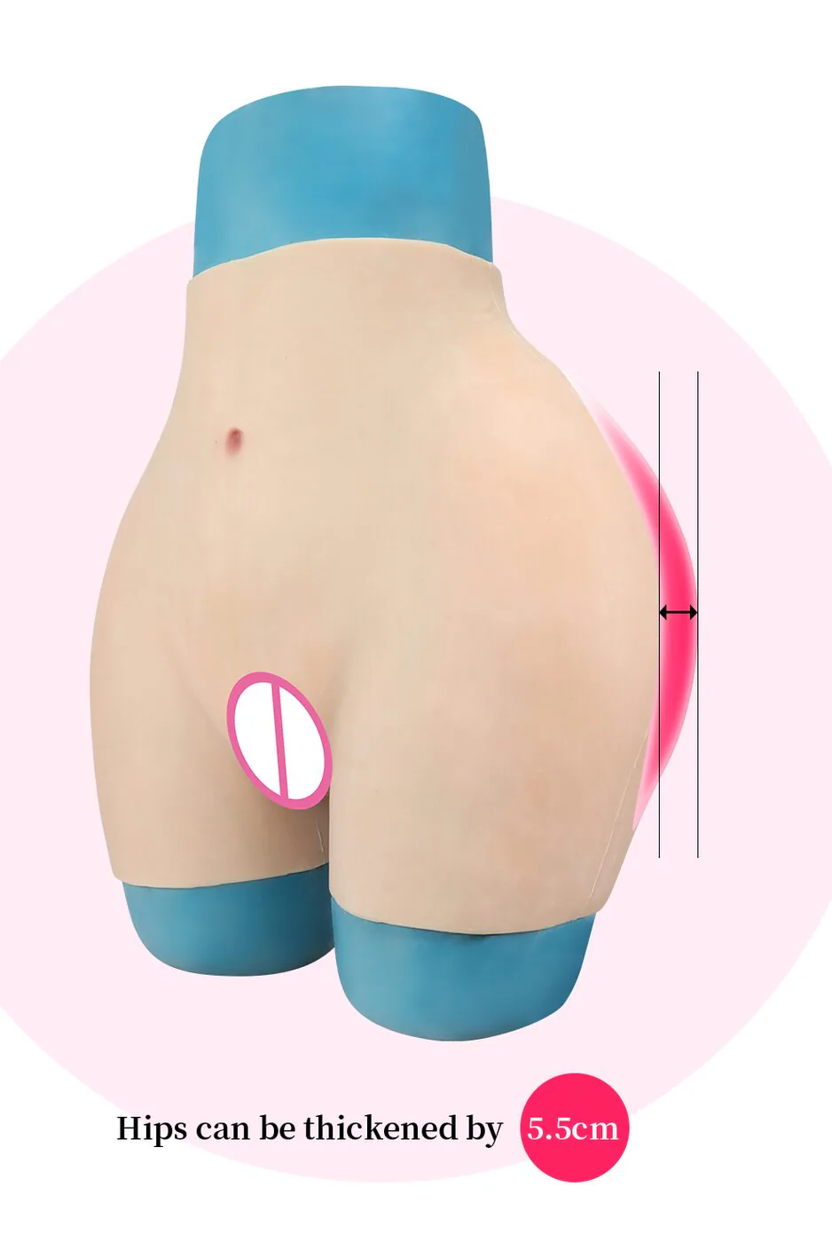 Bionic Giant-Hip Silicone Butt Pants detail 5