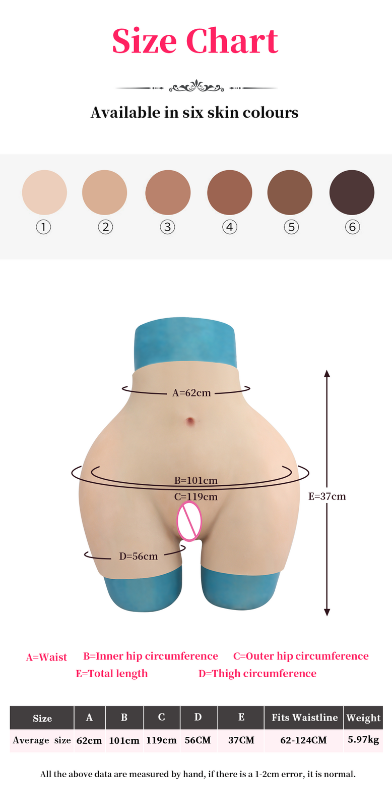 Bionic Giant-Hip Silicone Butt Pants detail 9