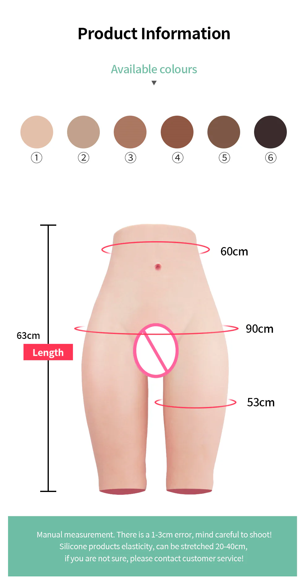 K-5 Silicone Hip & Butt Enhancer Pants detail 25