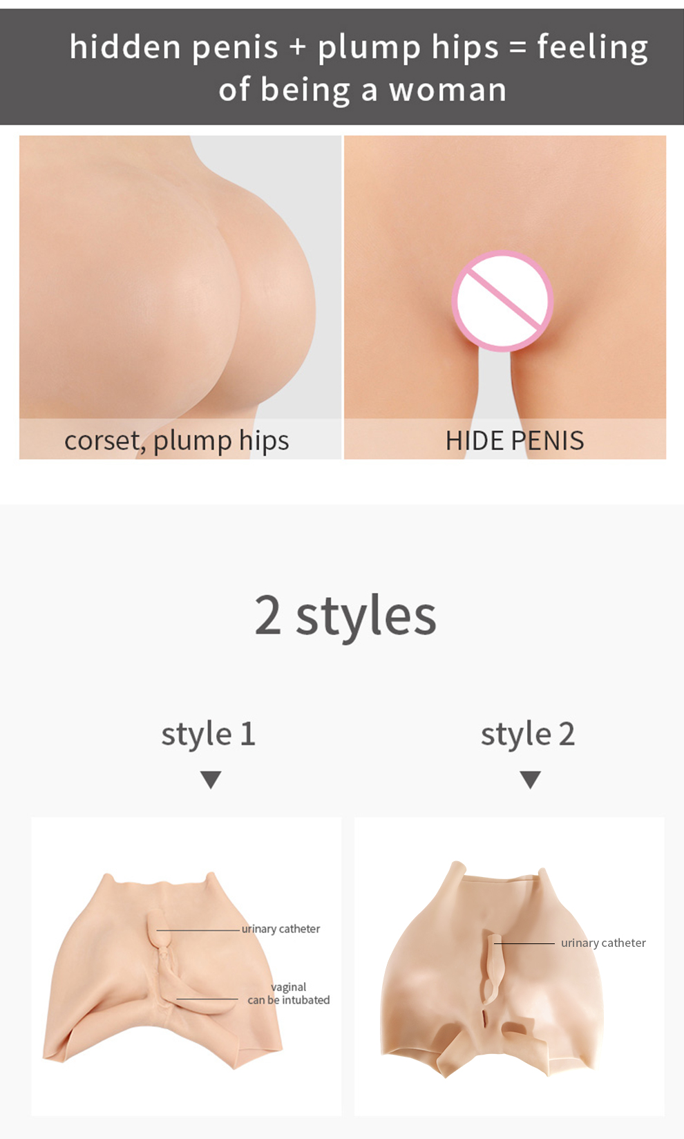 K-P Enhanced Hip & Butt Silicone Pants detail 4
