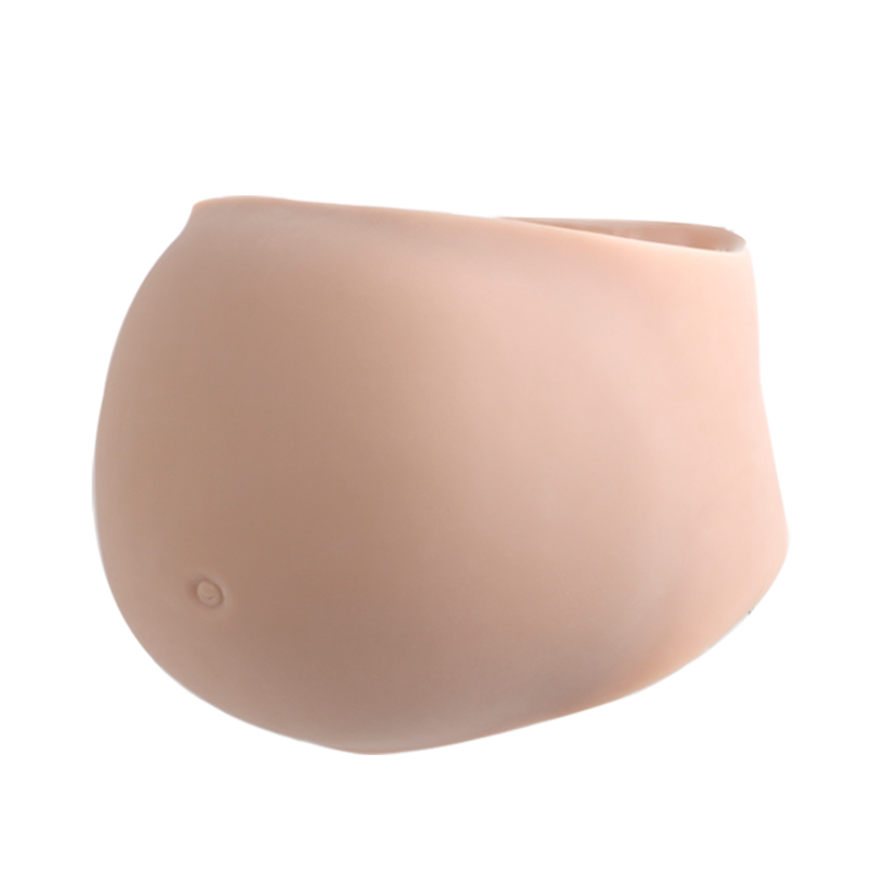 Seamless Silicone Pregnancy Belly — 1–9 Month Simulation