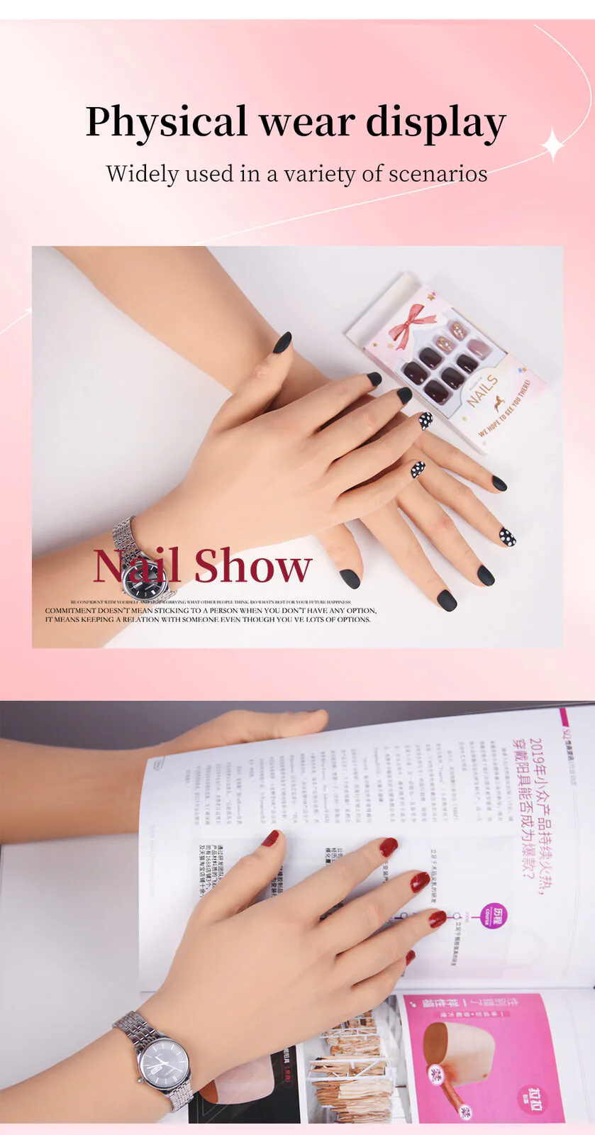 Realistic Silicone Feminine Hand Gloves detail 11
