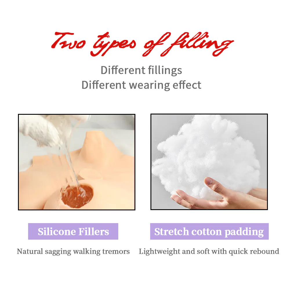 T-2 Heavy-Weight Silicone Breastplate — Ultra-Realistic Feel detail 11