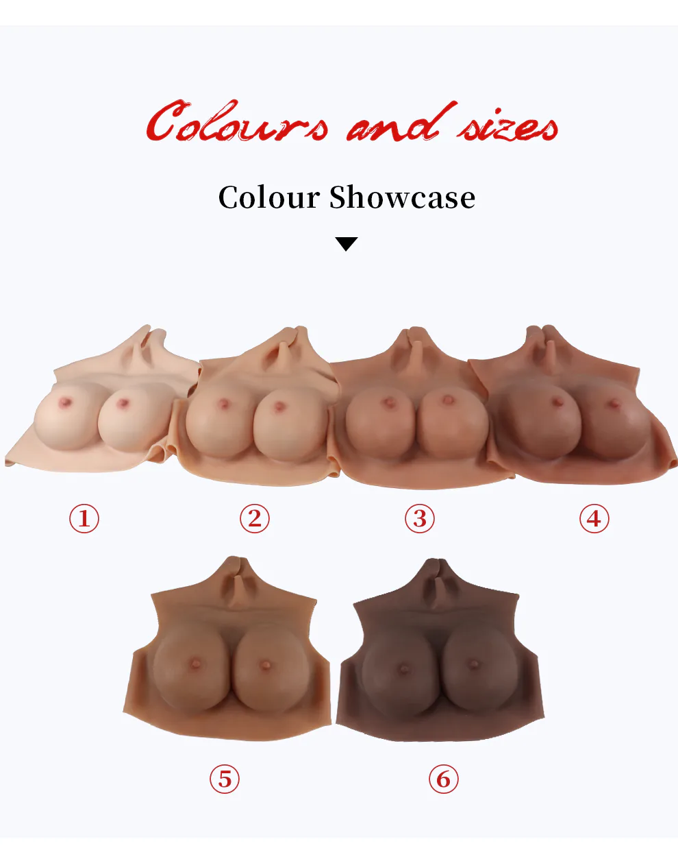 T-2 Heavy-Weight Silicone Breastplate — Ultra-Realistic Feel detail 23