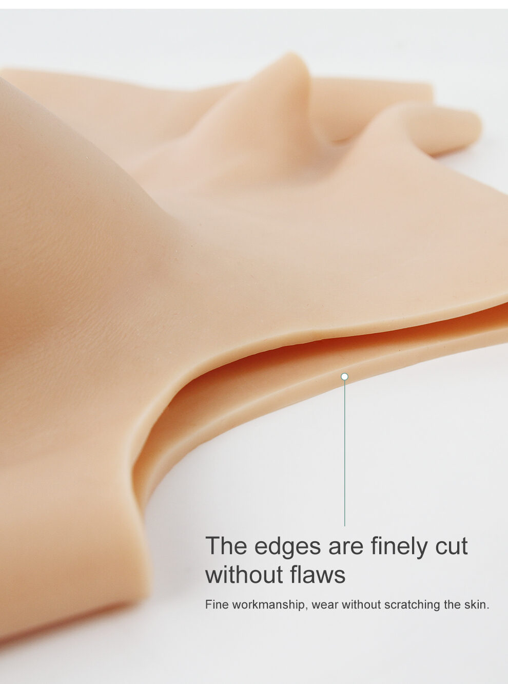 T-3 Enhanced Silicone Breastplate — Natural Bounce detail 11
