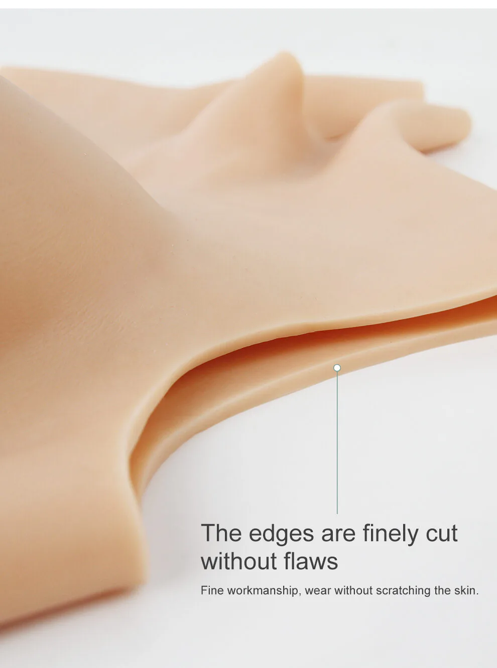 T-3 Enhanced Silicone Breastplate — Natural Bounce detail 21
