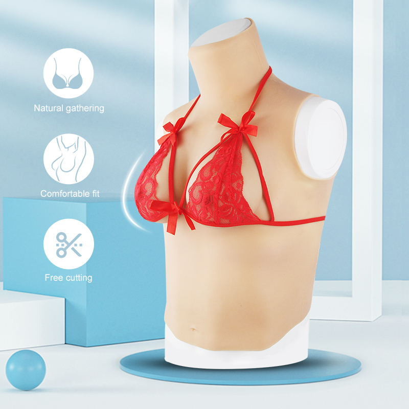 T-3 Enhanced Silicone Breastplate — Natural Bounce