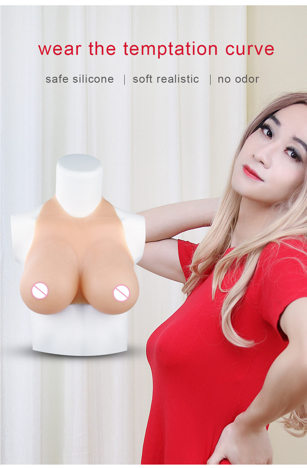 TD-WPBT Neck-Hanging Silicone Breastplate detail 3