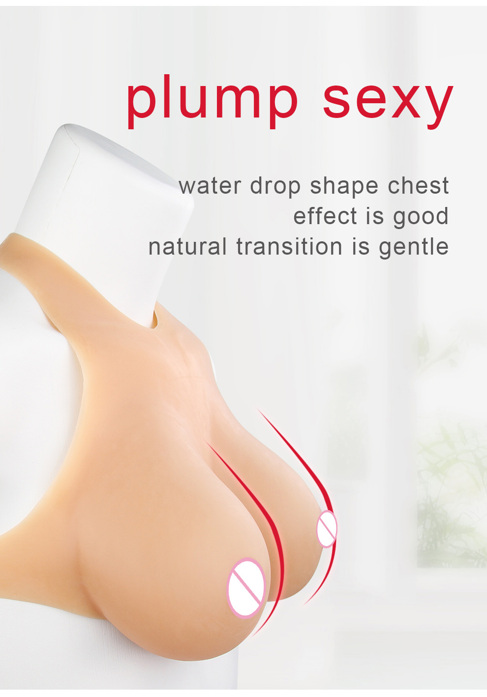 TD-WPBT Neck-Hanging Silicone Breastplate detail 4