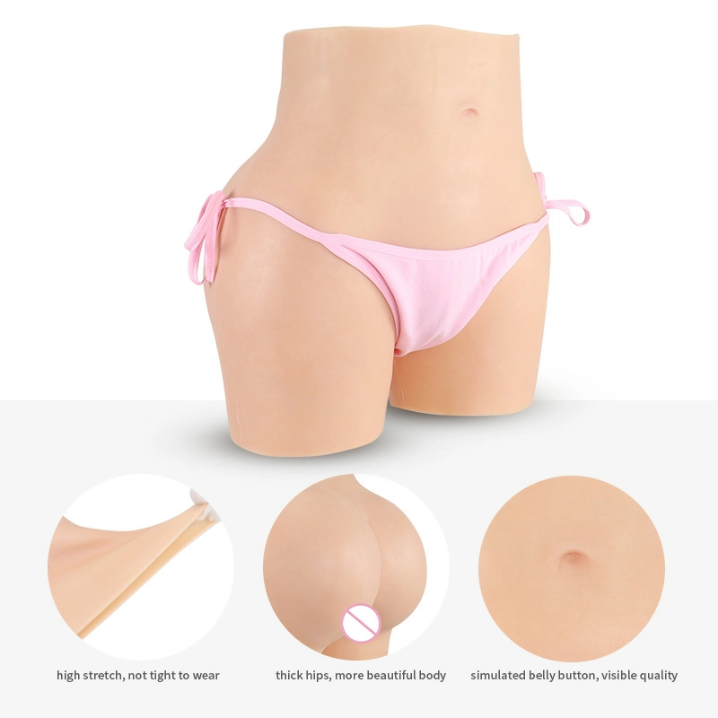 Silicone Open-crotch Pants Hip Enhancer