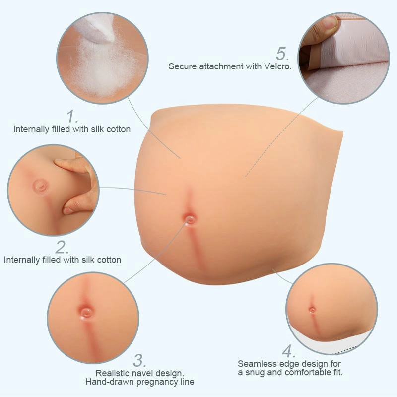 Silicone Pregnant Belly