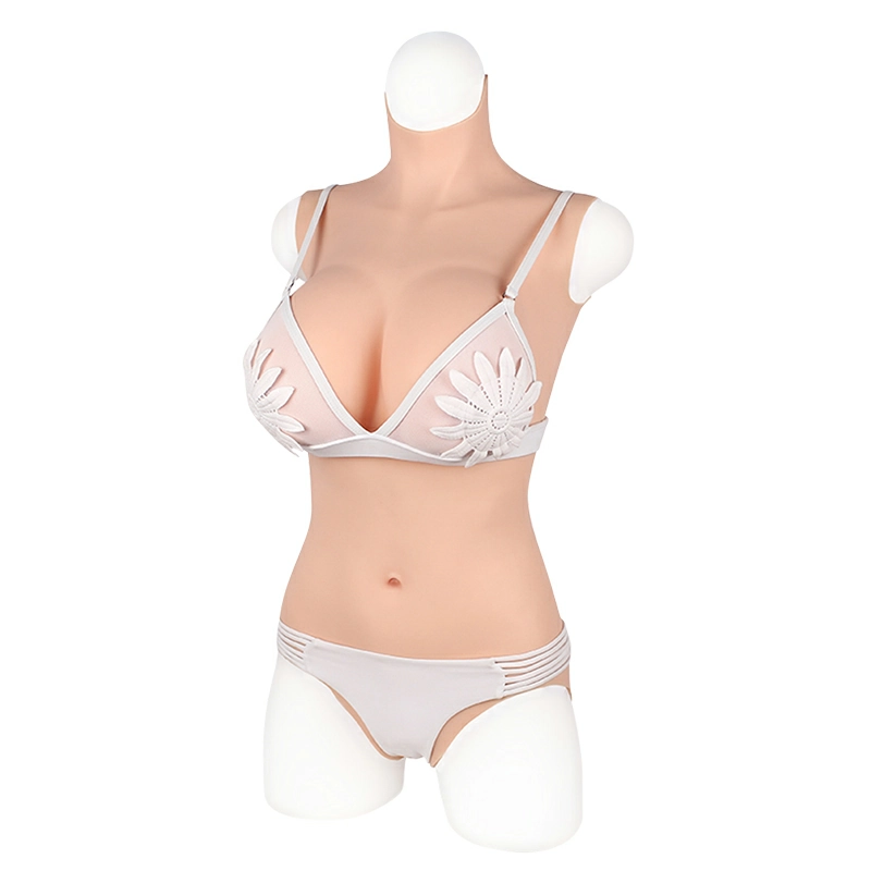 B-E Cup Swimwear Design Silicone Bodysuit with vaginal tube