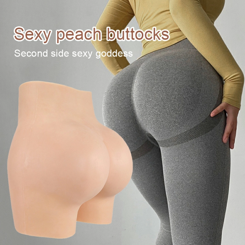 Silicone Open-crotch Pants Hip Enhancer